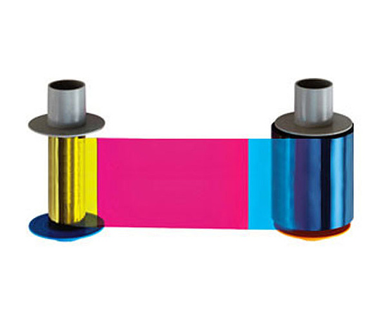 Ruban couleur YMCKO - 500 impressions - FARGO 84511 - Compatible HDP5600 et HDP5000_0