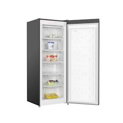 FrigeluX Congélateur armoire vertical 177L, Inox CA170XE - gris plastique CA170XE_0