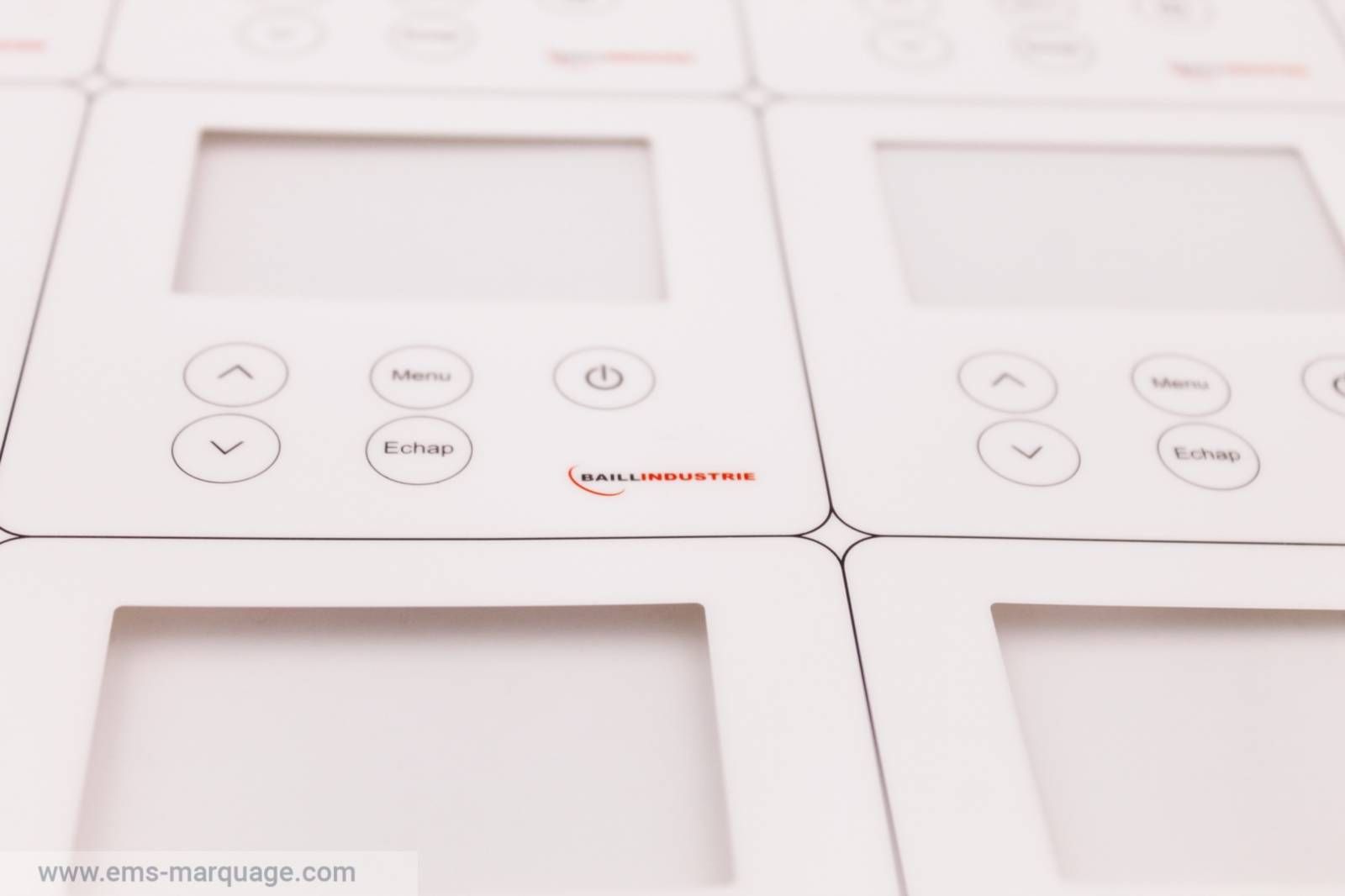 Impression sérigraphie - ems marquage - sur lexan avec adhésif 3m_0