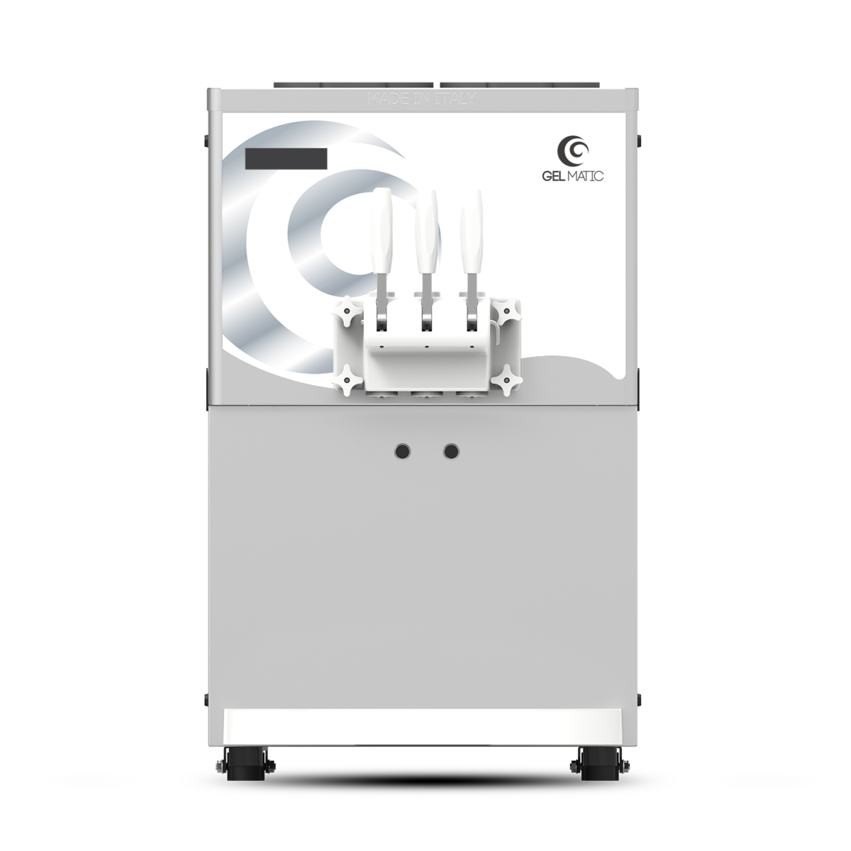 Machine à glace à l'italienne de comptoir à gravité - 2+1 parfums - 3100w - 345 cônes/h - bc easy 2 gr_0