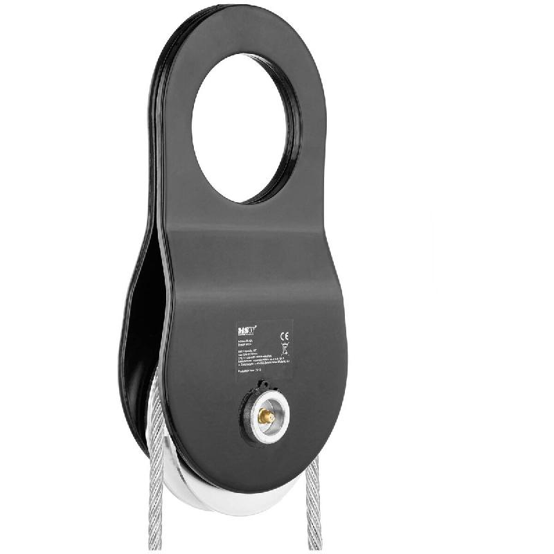 MSW - MSW Poulie De Guidage MSW-UR-10A (Charge max.: 10 t, Diamètre du câble: 1-14 mm, Graisseur, Double force de traction, Levage des - 4250928687616_0