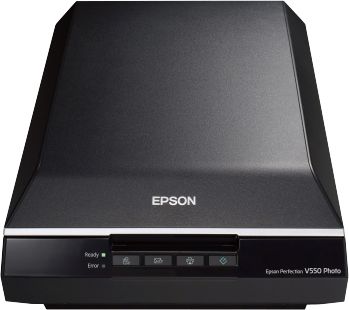 Perfection V550 Photo - Scanner photo Epson - Résolution 6400 dpi - Digital ICE - Dimensions 280 x 485 x 118 mm_0