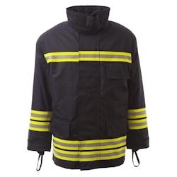 Portwest - Parka 3000 bleu marine spéciale incendie Bleu Marine Taille 2XL - XXL bleu 5036108207886_0