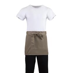 Tablier Serveur Court Whites Marron Clair - Whites Chefs Clothing - marron 0698142108854_0