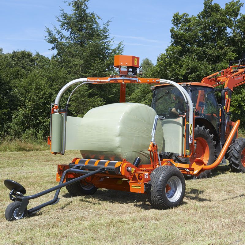 Wr1850 - Enrubanneuse agricole Kubota Europe SAS - Modèles: WR1850J et WR1850C - Balles jusqu'à 1500kg_1