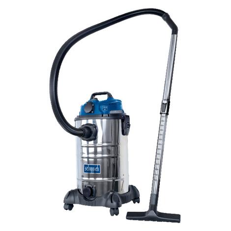 Aspirateur eau et poussière ASP30-ES - Réservoir inox 30L, moteur 1400W, puissance d'aspiration 20 kPa_0