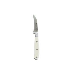 Albert de Thiers - L'Irresistible - Couteau bec d'oiseau 6.5cm sur carte - blanc 3701547000375_0