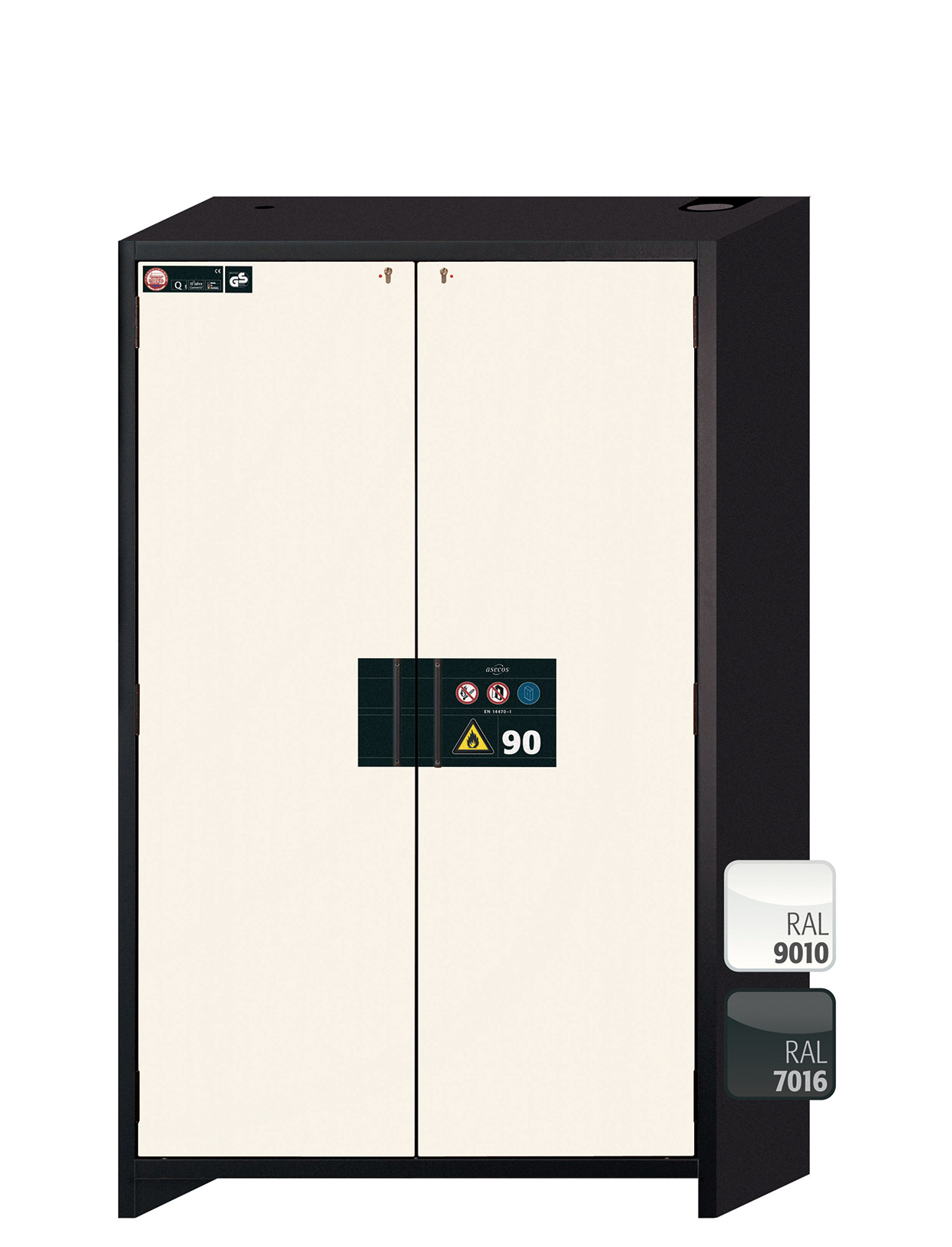 Armoire de sécurité Q-CLASSIC-90 modèle Q90.195.120.MV - Réf 34214-050-33656_0