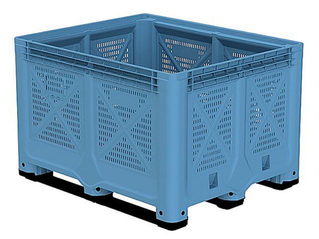 Caisse-palette / Palox renforcée en plastique pour agriculture et agro-alimentaire - Volumes de 472 à 843 L - Gamme Eco-Palox_1