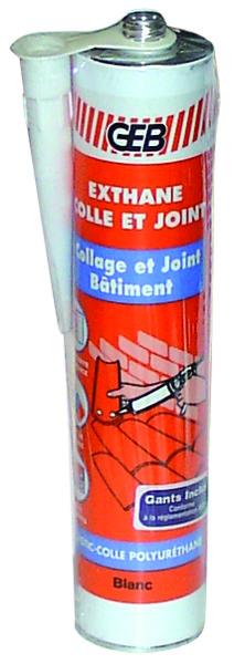 CARTOUCHE EXTHANE COLLE/JOINT 310ML BLANC V.2012