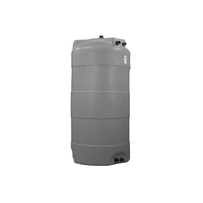 Cuve 1500l Aérienne De Récupération D'eau - Réservoir Vertical Gris - Elbi Cv1500_0