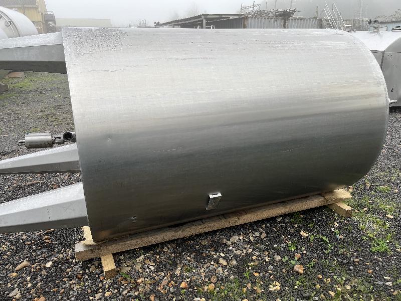 Cuve Pierre Guérin 3000 L - Inox 304L, Agitation centrale et Tri-pâle, 2001_0