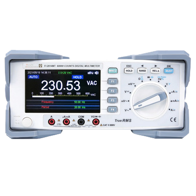 FI2814MT | Multimètre numérique de table TRMS AC+DC, 60 000 points avec écran graphique couleur et fonction enregistrement_0