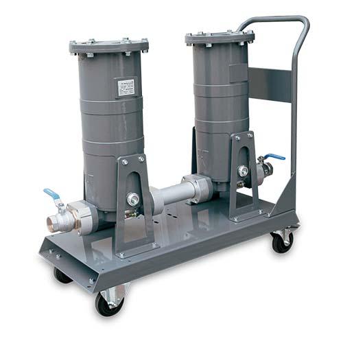 Groupe micro filtration carburant sur chariot 300 lmin_0