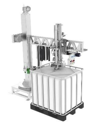 Machine de remplissage de fûts sur pallete et IBCs - PS-1000 et PST-1000_0