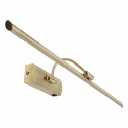 Papuq Applique murale LED pour tableaux 10W ton chaud 3000K finition bronze antique 38 cm avec interrupteur - bronze 8436613830567_0