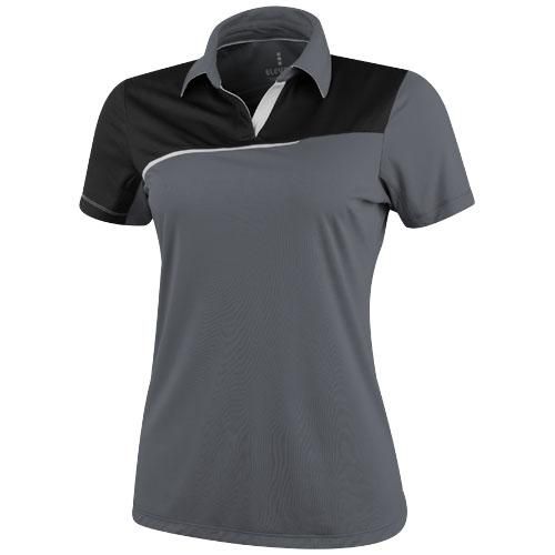 Polo manches courtes femme Prater - col en V - finition respirante Cool Fit - 100% micro polyester - 155 g/m²_0