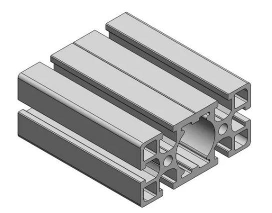Profilé aluminium 45×90 lourd_0