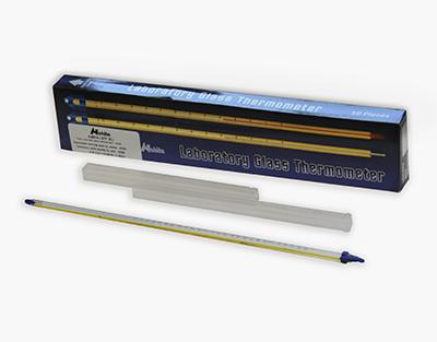 Thermomètre verre-tige jaune liq. Couleur, -10/250 - Ref.: KJB014_0