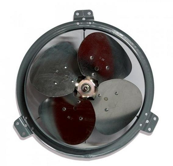 Ventilateur hélicoïde industriel A0300 4PL30 MF030W06 - ZIEHL-ABEGG - Diamètre 300 mm, Débit 1150 m3/h_0