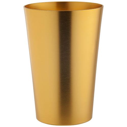 Verre à pinte 400ml - finition cuivre tendance - aluminium_0
