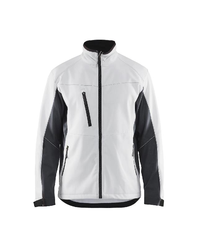 Veste 4950 Softshell bicolore peinture - Blaklader - tissu résistant au vent et respirant_0