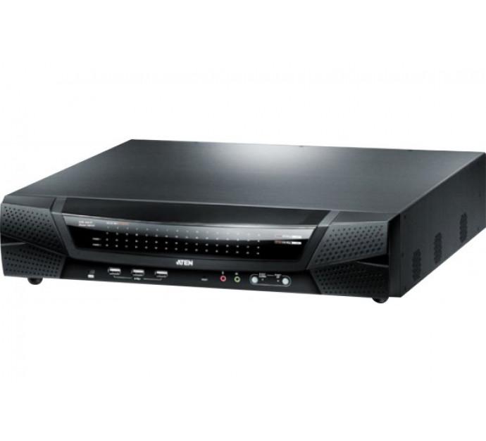 Aten Premium KN8164V - KVM sur IP Altusen 64 ports, 9 utilisateurs, résolution Full HD 1920x1200_0
