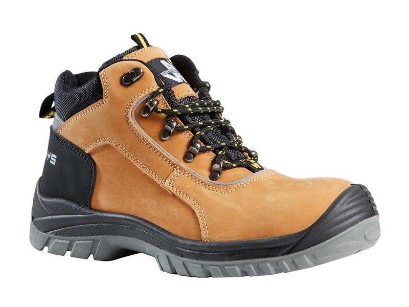 Chaussures de sécurité montantes Ryan - camel - pointure 47 - norme S3 - coque composite_0