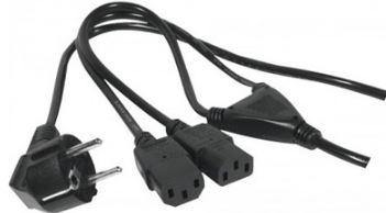 Cordon d'alimentation chinese power cord 2-pins plug_0