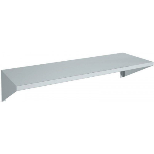 ETAGÈRE MURALE FIXE EN INOX ERATOS - 400 X 1600 MM