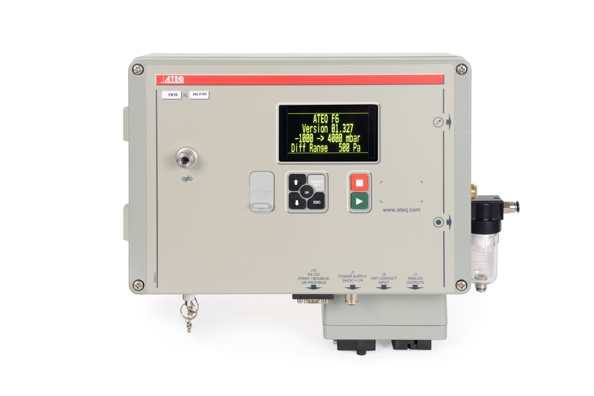 F610 instrument de test de fuite – boîtier étanche pour contrôle qualité industriel_0