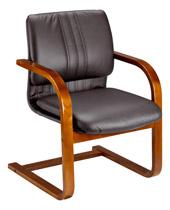 Fauteuil zora visiteur noir structure bois fauteuils zora visiteur ligne bois