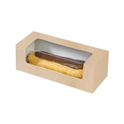 FHC evolupack FHC - 250Pcs - Boîte carton à fenêtre PET pour éclair ou macaron 150x60mm H50mm - FHC210CCLAIRK_0
