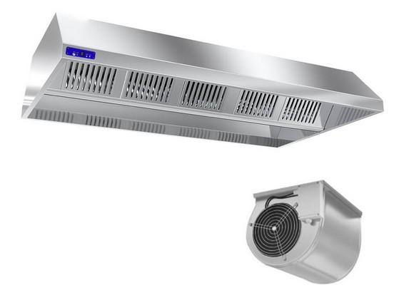Hotte de plafond 120x130 cm (moteur intégré)_0