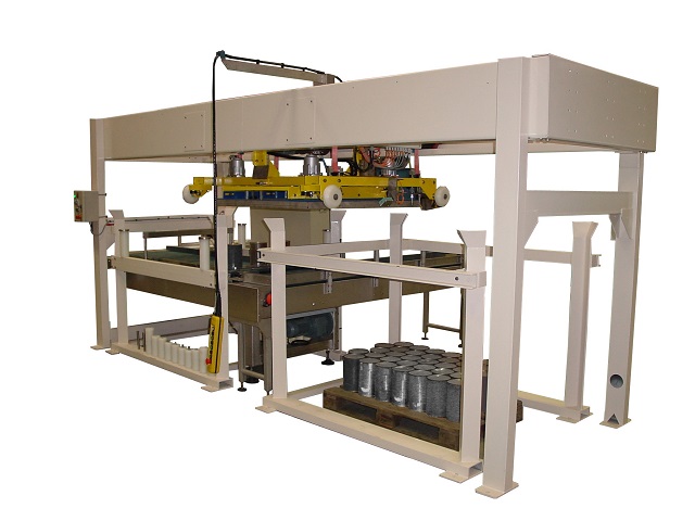 Paléttiseur/dépalettiseur automatique prise magnetique ou par le vide_1