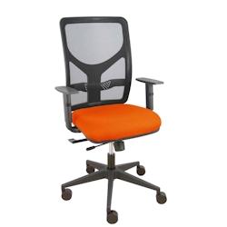 Piqueras y Crespo Silla Motilla traslack malla negra asiento bali naranja oscuro brazo regulable - orange multi-matériau 21TKM840B305B10CRN65_0