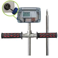 Sonde enregistreuse de température pour compost - UX100-014M avec thermocouple T et boîtier IP65_0