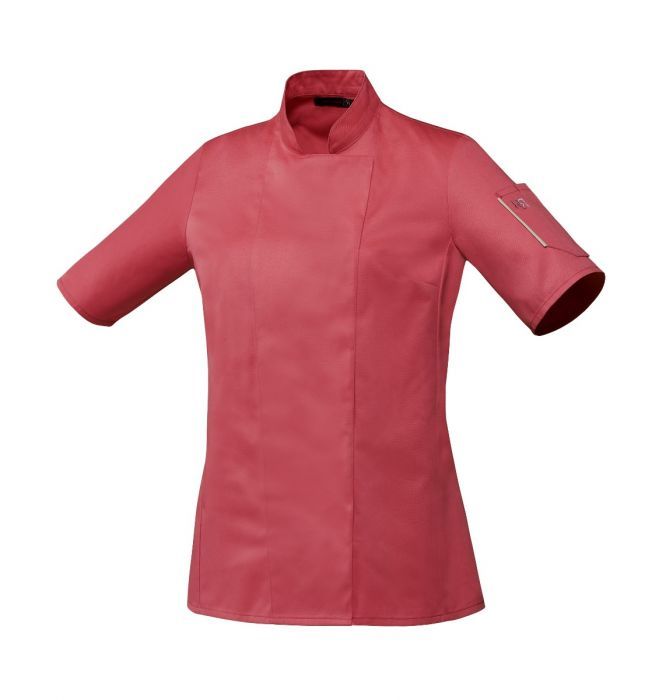 Unera MC - Veste de cuisine ajustée Robur - avec pinces poitrine et poche stylo_0