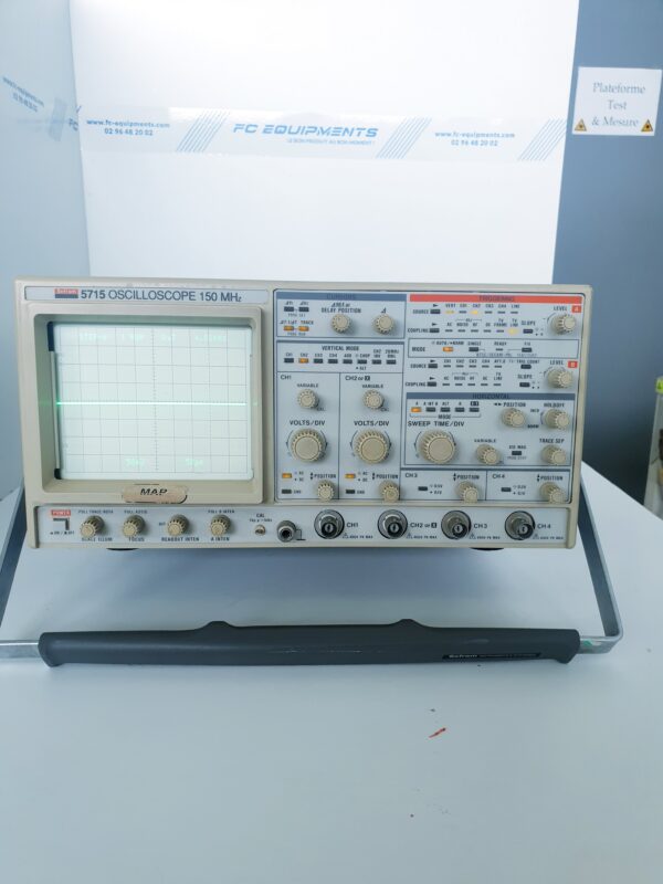 5715 - Oscilloscope analogique Sefram - 150 MHz_0