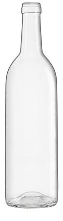 8006894 - Bouteilles en verre Bordeaux Evolution 100CL - VOA Verrerie - Capacité 1000ml - Couleur blanc - Bague plate unique_0