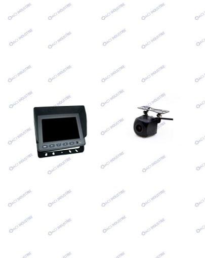 Kit mini ACI2007-HQ - Moniteur 5'' avec 3 entrées AV et caméra ACI2009-C - CMOS HD, vision nocturne, IP67_0