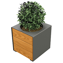 Bac à palmier en acier et bois ou tout acier - Concept - Modèles robustes et design_0
