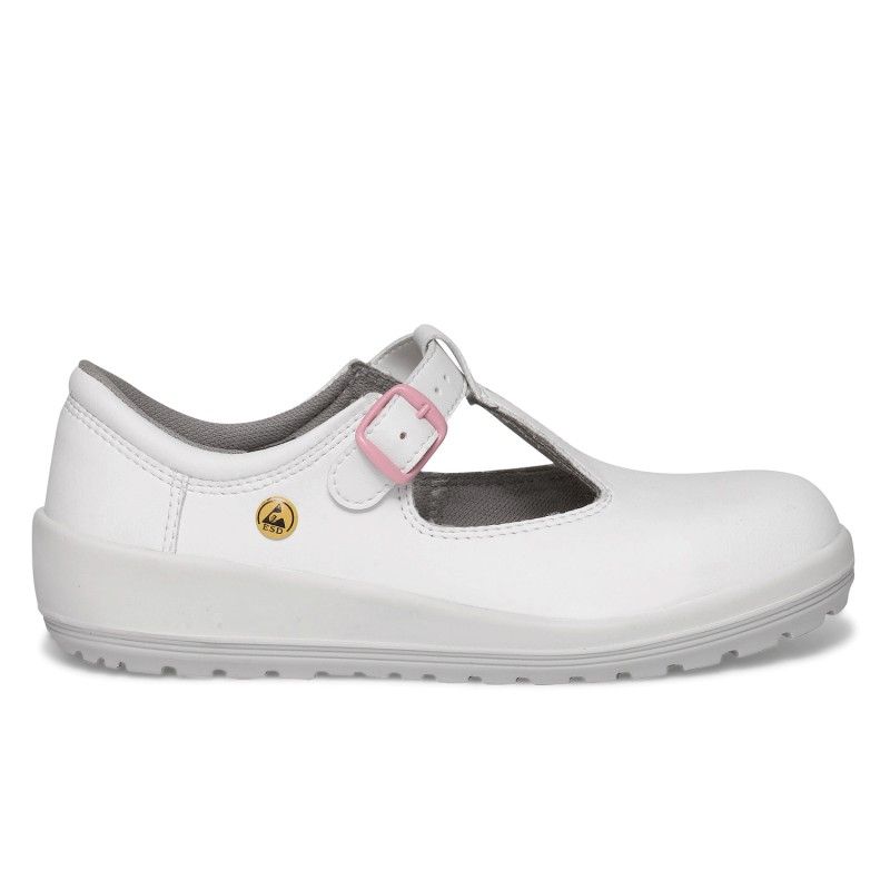 Biona - chaussure de cuisine - arc distribution - taille 36 - norme S1P ESD - sandales de sécurité compensées_0