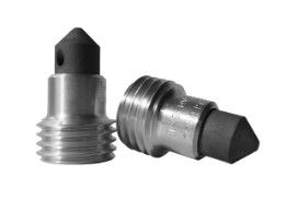 Buses de sablage Clemco France - carbure de tungstène - gros filet 50 mm - jet dévié 45° - différents diamètres disponibles_0