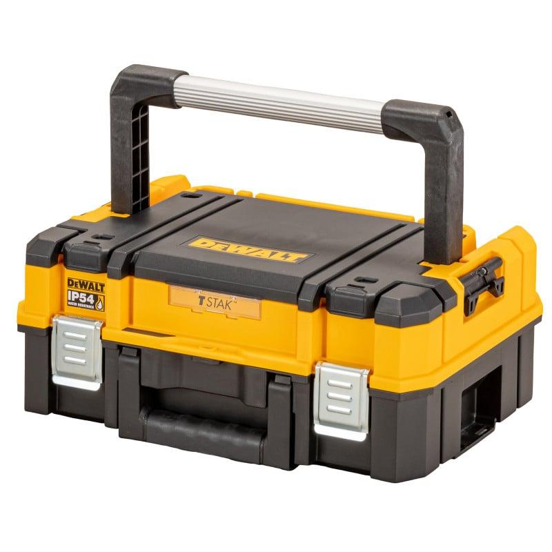 Coffret TSTAK IP54 Petite Contenance Avec Organiseur Supérieur et Longue Poignée Supérieure - Dewalt | DWST83344-1_0