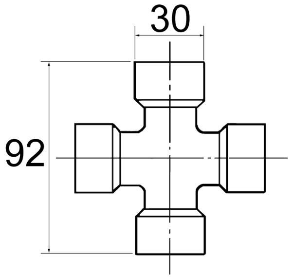 CROISILLON 30X92