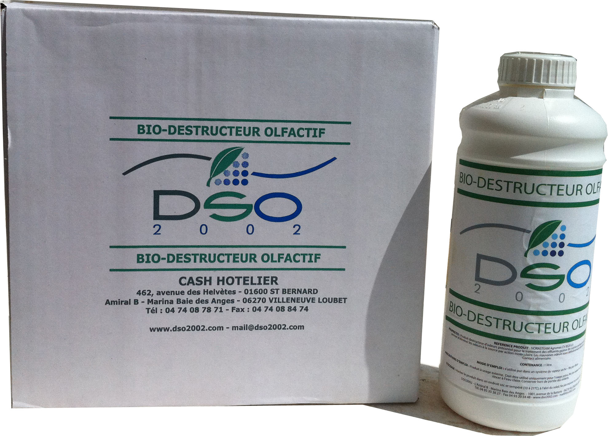 Destructeur des odeurs - produit biologique DSO 2002 - traitement des effluents gazeux et réduction des graisses_0