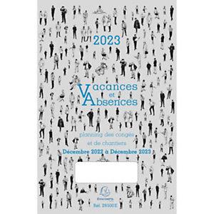 Exacompta Planning Vacances et Absences - 20 x 29,7 cm - 2025_0