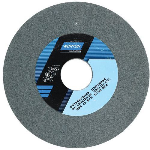 MEULE PLATE AFFÛTAGE OUTILS 39C Ø150X10X32MM 39C120KVS - NORTON