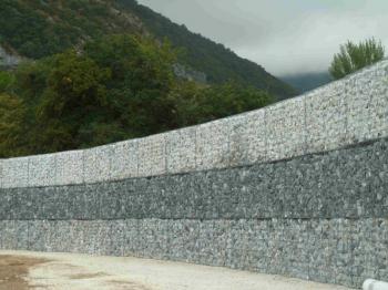 Mur de soutènement en gabions - 2m3 - Éléments préfabriqués pour mur de soutènement_0